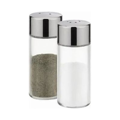 Tescoma Club Set Saliera e Pepiera, 2 Pezzi in Acciaio Inox e Vetro Tescoma Club Set Saliera e Pepiera, 2 Pezzi in Acciaio Inox e Vetro