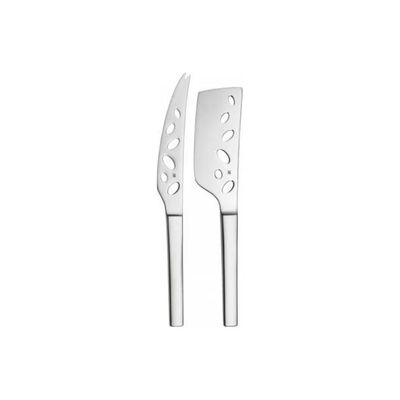 WMF Nuova Set 2 Coltelli da Formaggio in Acciaio Inox 18/10 WMF Nuova Set 2 Coltelli da Formaggio in Acciaio Inox 18/10