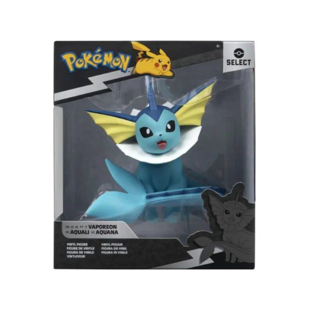 POKEMON Pokémon Select Vaporeon – Action figure in vinile da 12 cm