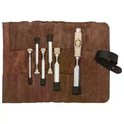 KIRSCHEN 1171002 – Set di scalpelli per legno con custodia