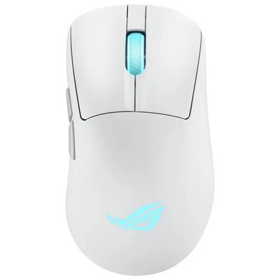 Asus Rog Keris II Origin Wht 90MP04A0-BMUA10 Mouse Gaming Ottico 42000 DPI Wireless Bianco