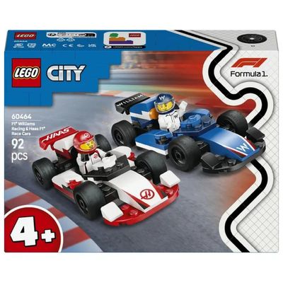LEGO City Formula 1: monoposto Williams Racing e Haas F1 60464 LEGO City Formula 1: monoposto Williams Racing e Haas F1 60464