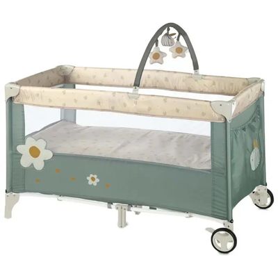 JANÈ Duo Level Toys Lettino da Viaggio 2 Livelli – Mist JANÈ Duo Level Toys Lettino da Viaggio 2 Livelli – Mist