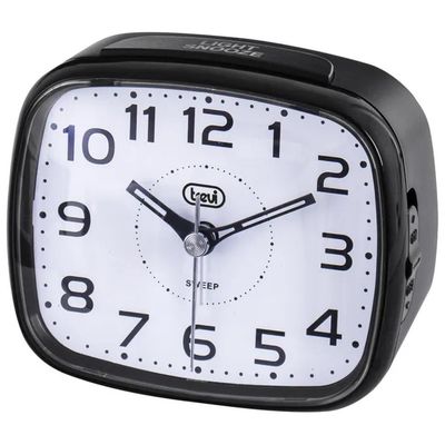 Trevi SL 3054 Sveglia al Quarzo Silenziosa Nera Trevi SL 3054 Sveglia al Quarzo Silenziosa Nera