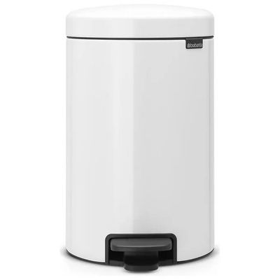 Brabantia NewIcon Pattumiera a Pedale 12 L Bianca Brabantia NewIcon Pattumiera a Pedale 12 L Bianca