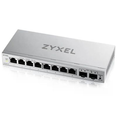 Zyxel GS1200-10V3 Switch gestito Gigabit a 8 porte con 2 slot SFP