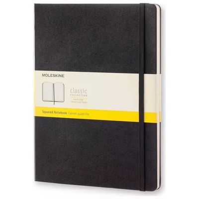 Moleskine Classic Taccuino XL a Quadretti Nero