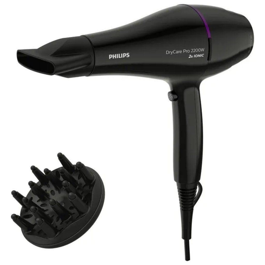 Philips DryCare Pro BHD274/00 Asciugacapelli 2200 W Nero