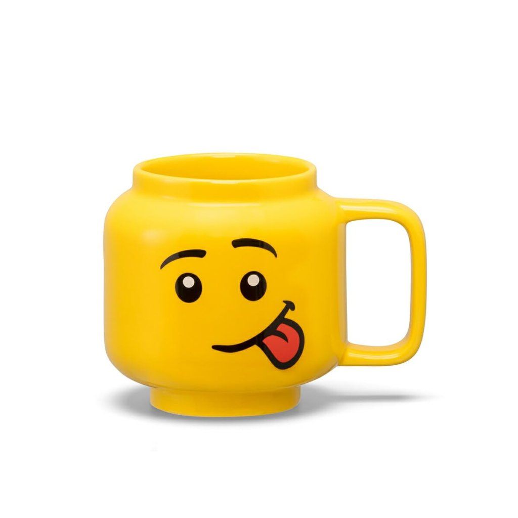 ROOM COPENHAGEN Tazza LEGO Minifigure Silly Small Gialla, 255 ml ROOM COPENHAGEN Tazza LEGO Minifigure Silly Small Gialla, 255 ml