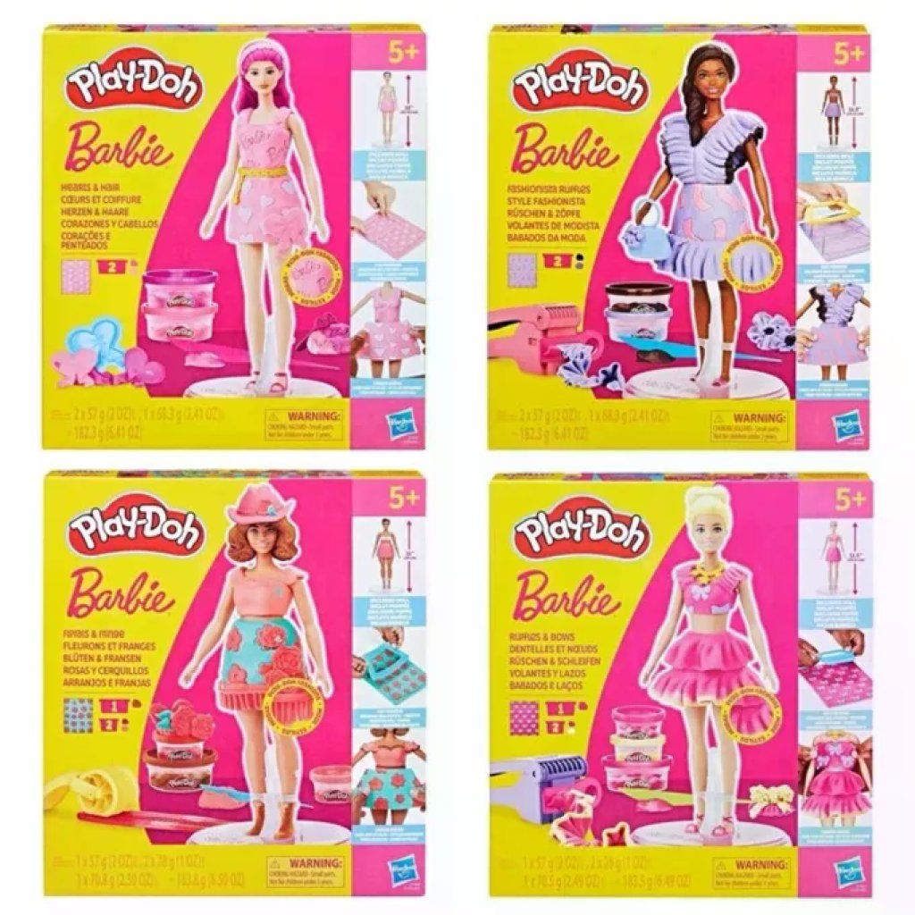 Play-Doh Barbie – Set creativo con bambola e accessori Play-Doh Barbie – Set creativo con bambola e accessori