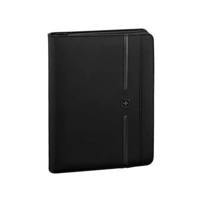 Wenger Affiliate 601361 – Portablocco Organizer A4 con Custodia per Tablet fino a 10", Nero