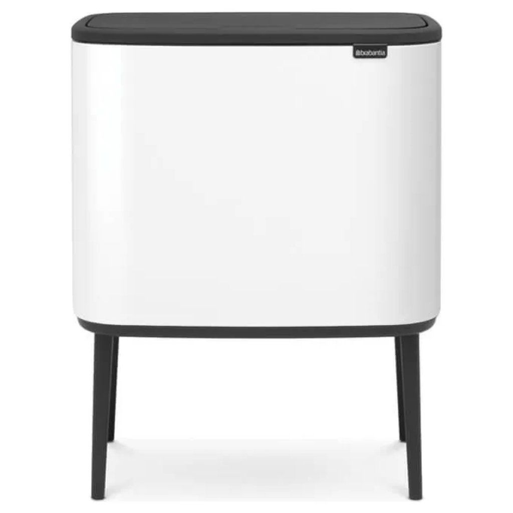 Brabantia Bo Touch Bin Pattumiera 3x11 L Bianca