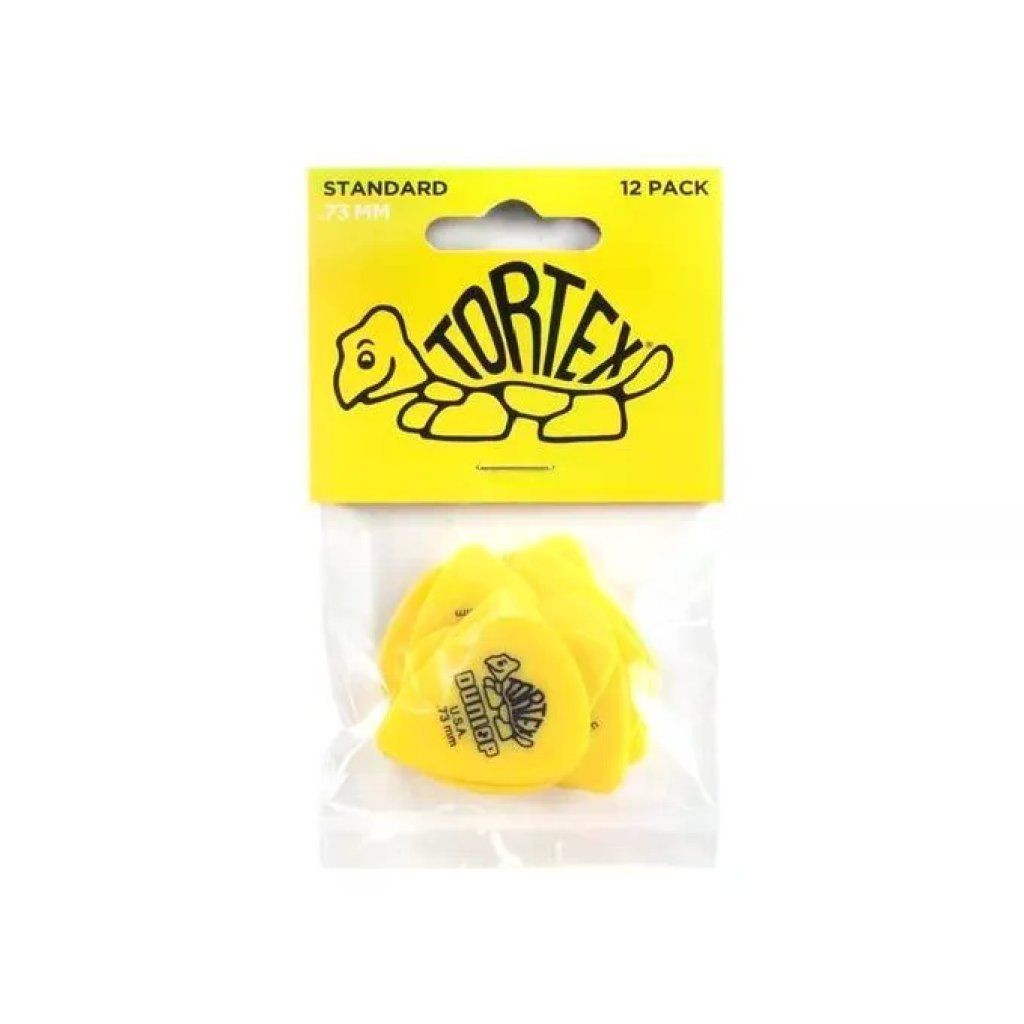 Dunlop Tortex Standard 0,73 mm – Confezione da 12 plettri