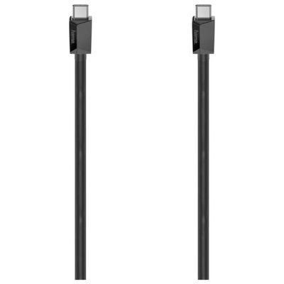 Hama Essential 3.2 Gen 1 Cavo USB-C Maschio-Maschio, 0,75 m, Nero