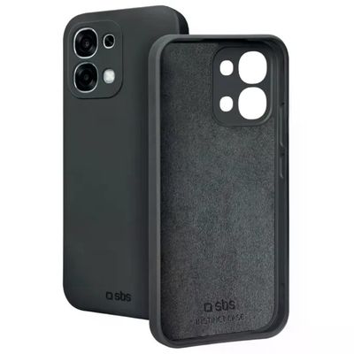 SBS Instinct Cover per Oppo A6x, nera in TPU e microfibra