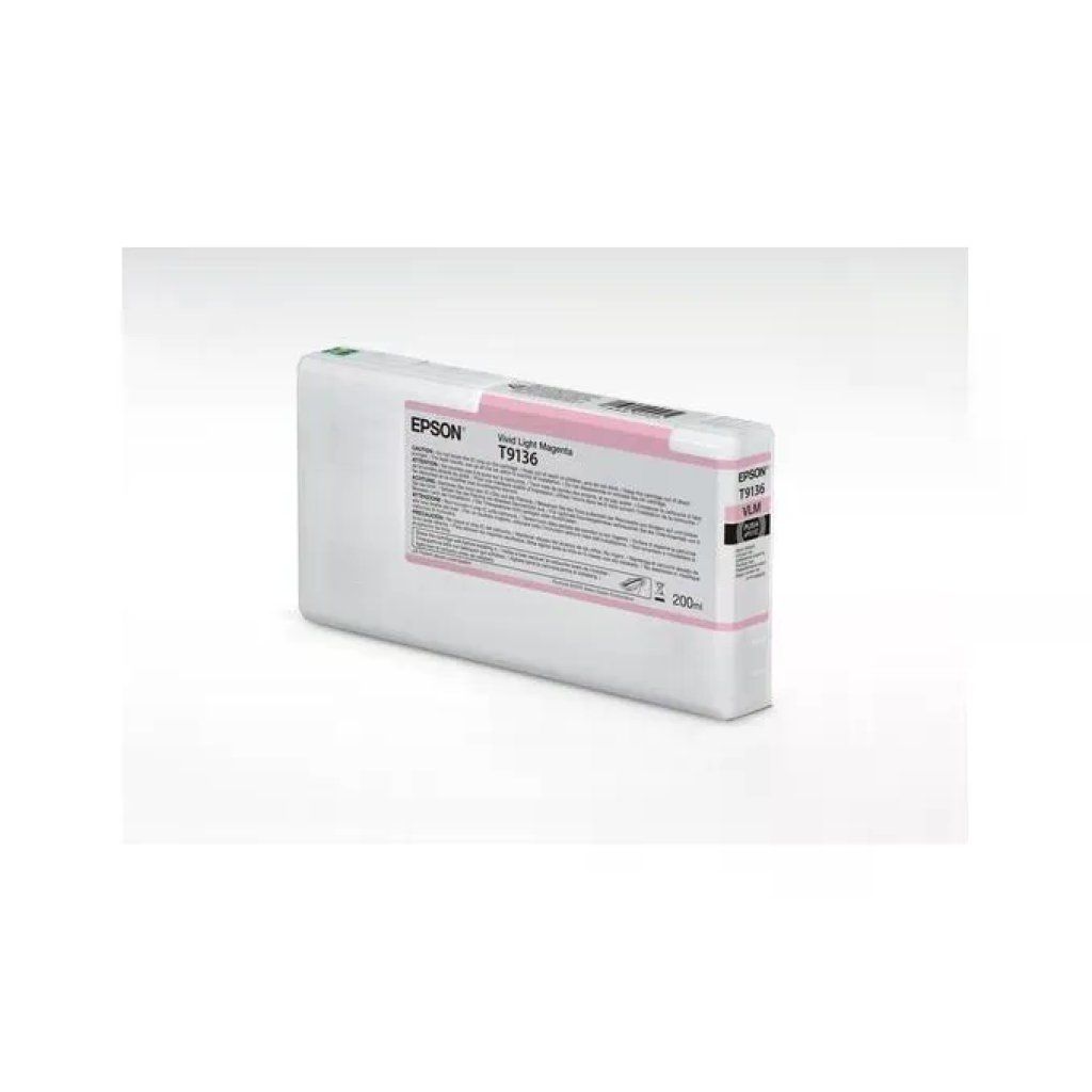 Epson C13T91360N cartuccia d’inchiostro Magenta chiaro vivido, 200 ml Epson C13T91360N cartuccia d’inchiostro Magenta chiaro vivido, 200 ml