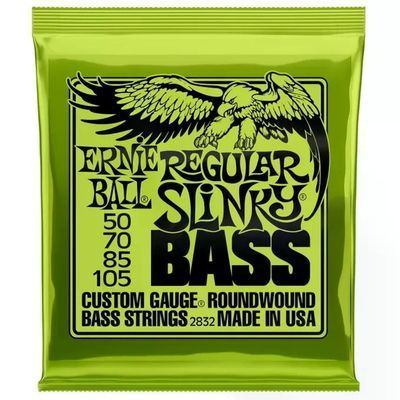 Ernie Ball 2832 Regular Slinky Bass – Corde per Basso 50-105