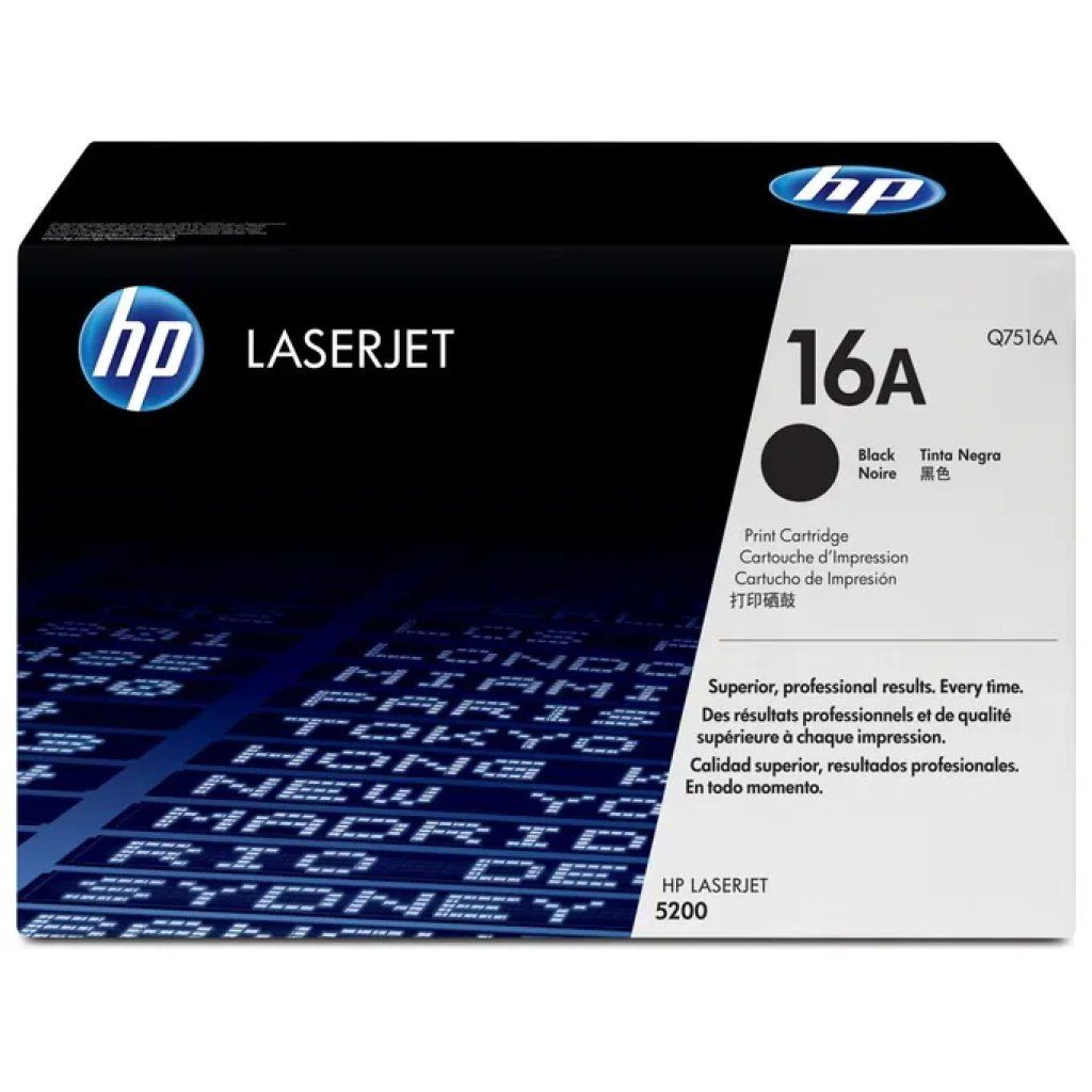 HP 16A Q7516A Toner Originale Nero, 12.000 Pagine