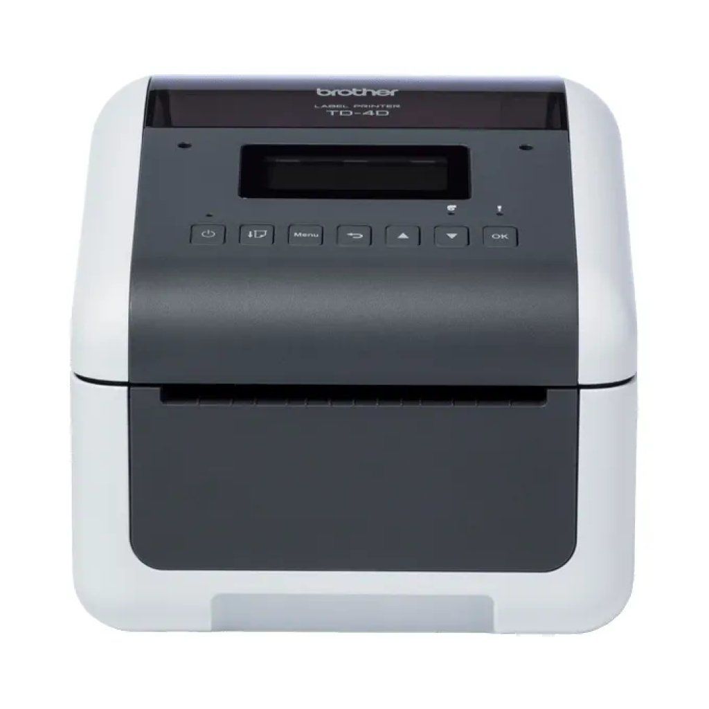 Brother TD-4455DNWB Stampante per etichette Termica diretta 203 x 203 DPI 203 mm-s colore Grigio Bianco