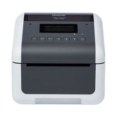 Brother TD-4455DNWB Stampante per etichette Termica diretta 203 x 203 DPI 203 mm-s colore Grigio Bianco