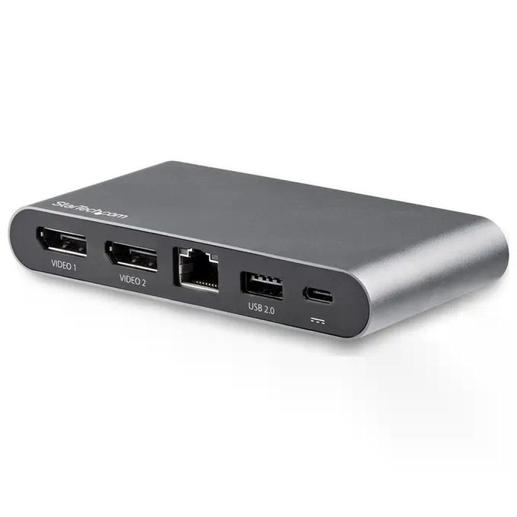 StarTech.com Docking Station USB-C per 2 Monitor DisplayPort 4K, PD 100 W StarTech.com Docking Station USB-C per 2 Monitor DisplayPort 4K, PD 100 W