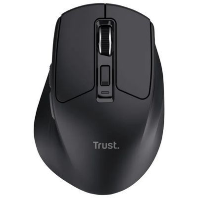 Trust Niven Mouse Wireless Ergonomico Multidispositivo, 3200 DPI, Nero Trust Niven Mouse Wireless Ergonomico Multidispositivo, 3200 DPI, Nero
