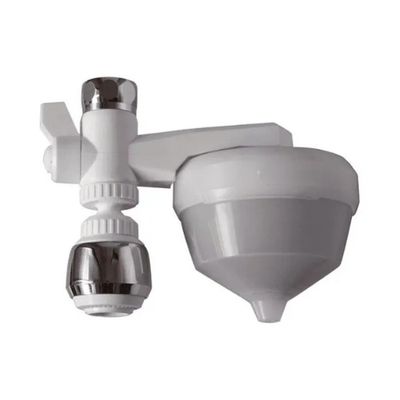 Siroflex UNI 3 Classic Filtro per Rubinetto con Carbone Attivo, Bianco