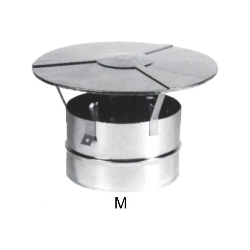 MARAL Terminale Parapioggia Inox Cappello Cinese AISI 316L