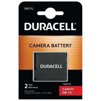 Duracell DRC11L Batteria Li-Ion per Canon NB-11L/NB-11LH, 600 mAh