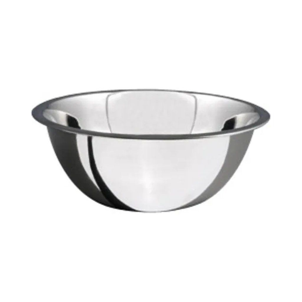 Salvinelli Ciotola Tonda Fonda in Acciaio Inox 18/C, 24 cm