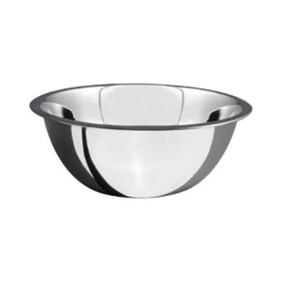 Salvinelli Ciotola Tonda Fonda in Acciaio Inox 18/C, 24 cm