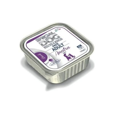 Monge Special Dog Excellence Paté all’Anatra per Cani Adulti, 8 x 150 g