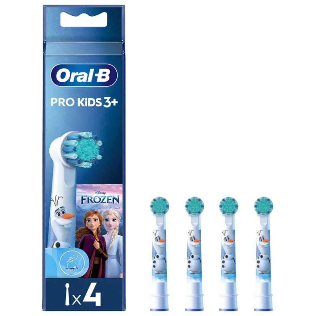 Oral-B Kids Frozen – 4 testine di ricambio per spazzolino elettrico