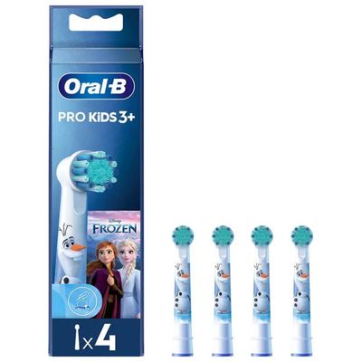 Oral-B Kids Frozen – 4 testine di ricambio per spazzolino elettrico Oral-B Kids Frozen – 4 testine di ricambio per spazzolino elettrico