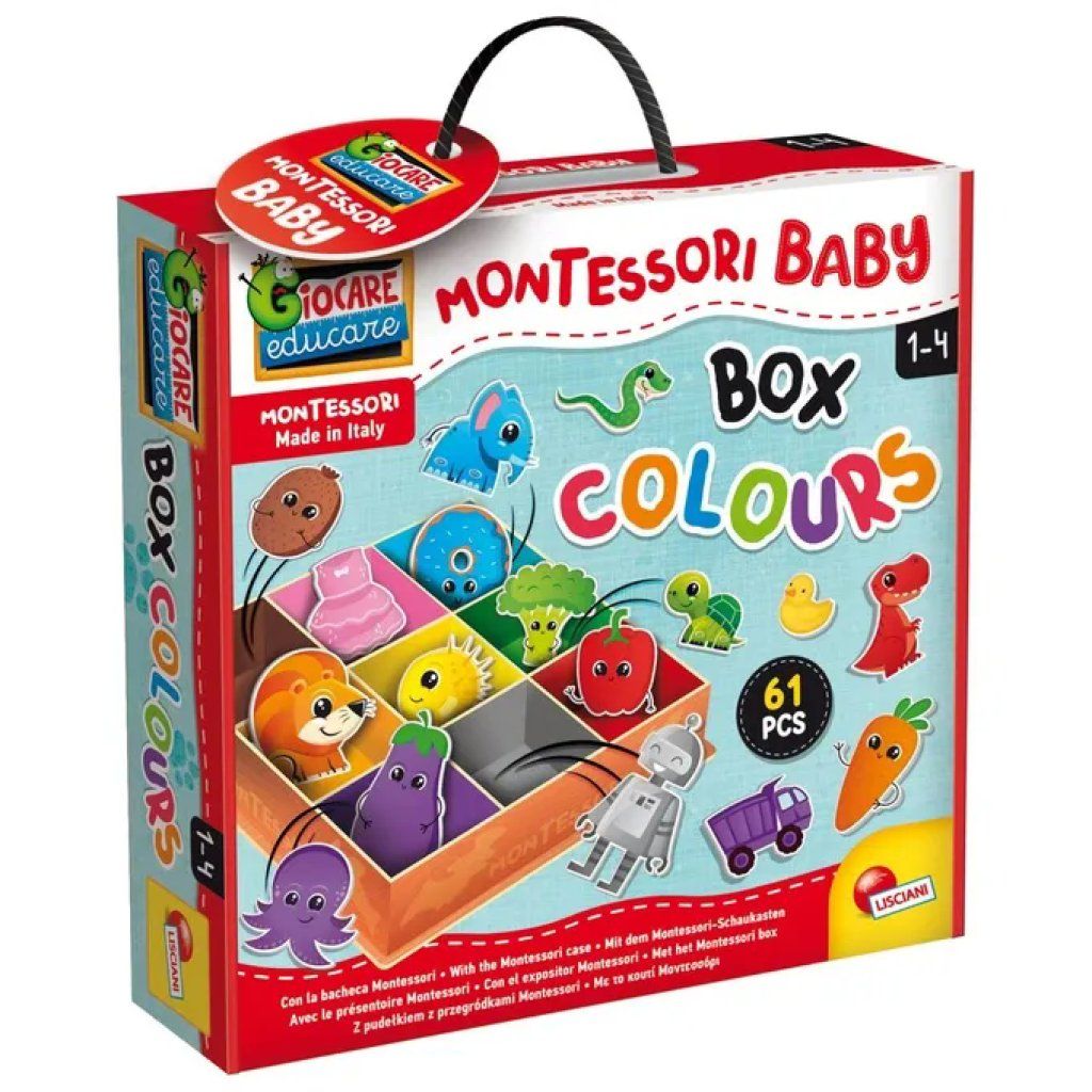 Lisciani Montessori Baby Box Colours – Gioco educativo prescolare