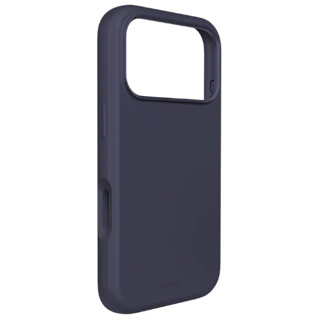 Puro Icon Mag Pro Cover MagSafe per iPhone 17 Pro Max – Silicone Blu Scuro Puro Icon Mag Pro Cover MagSafe per iPhone 17 Pro Max – Silicone Blu Scuro