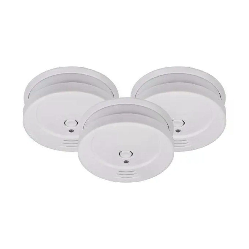 Brennenstuhl RM C 9010 – Set 3 rilevatori di fumo wireless