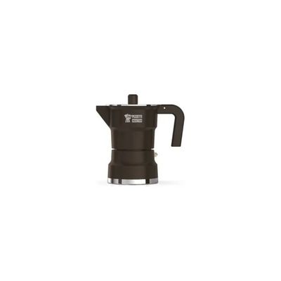 Pezzetti Solidexpress Caffettiera per Induzione Nero Fumo