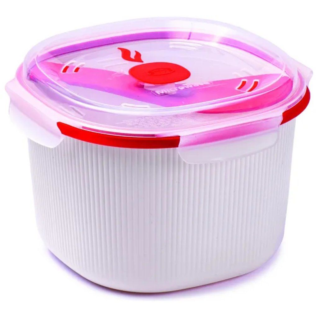 Snips 000849 Cuociriso per Microonde 2,7 L con Vassoio e Spatola