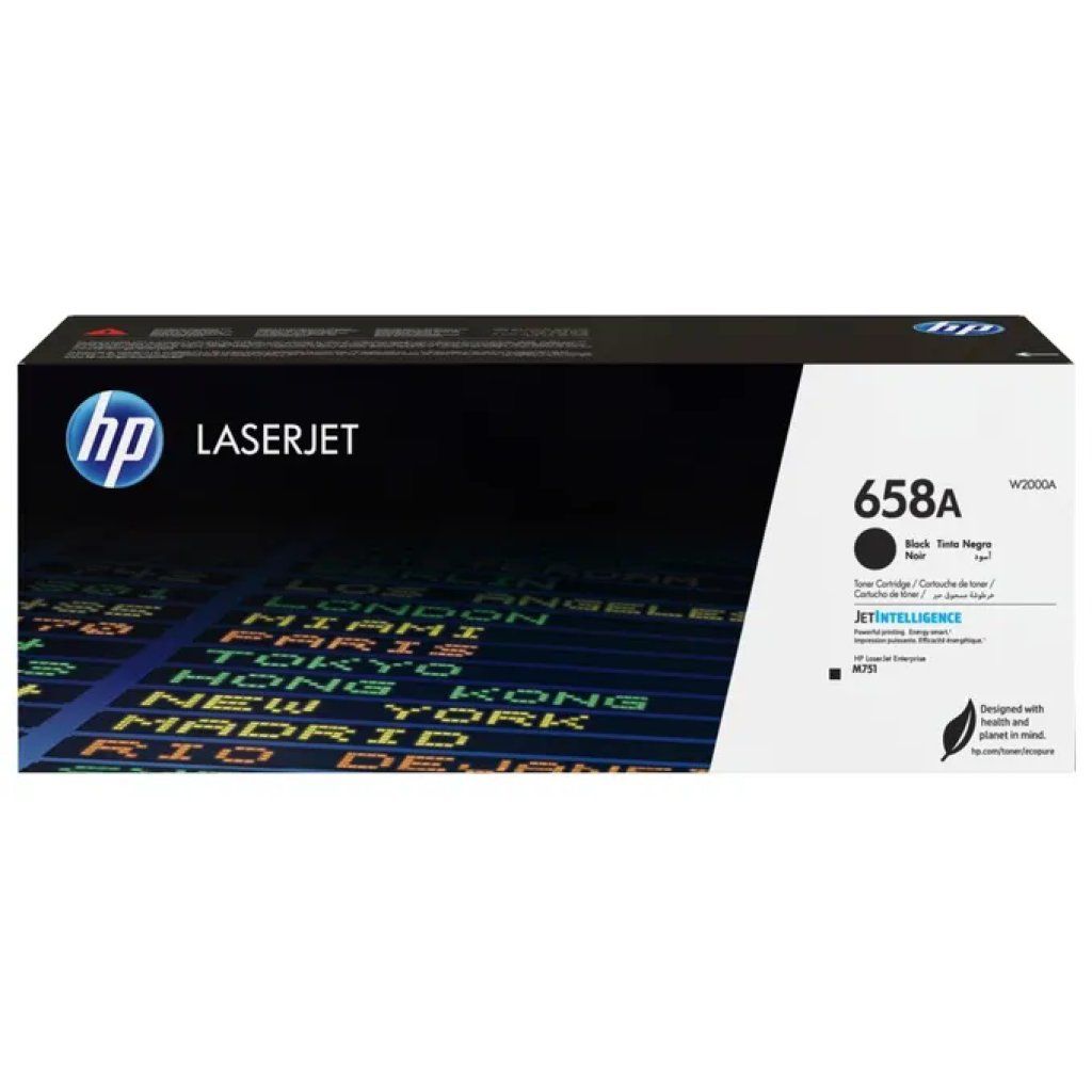 HP Toner nero originale HP 658A W2000A per LaserJet Enterprise M751