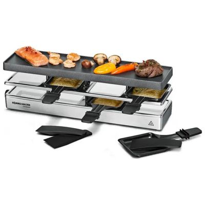 Rommelsbacher RC 800 Raclette Grill per 4 Persone, 795 W