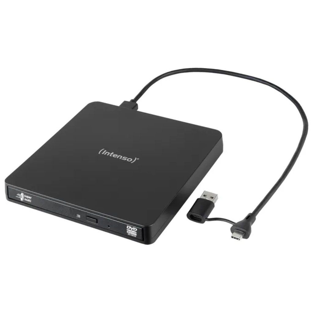 Intenso EOD 400D Masterizzatore CD/DVD Esterno USB 3.2 Slim Nero