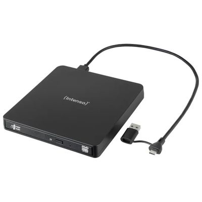 Intenso EOD 400D Masterizzatore CD/DVD Esterno USB 3.2 Slim Nero Intenso EOD 400D Masterizzatore CD/DVD Esterno USB 3.2 Slim Nero