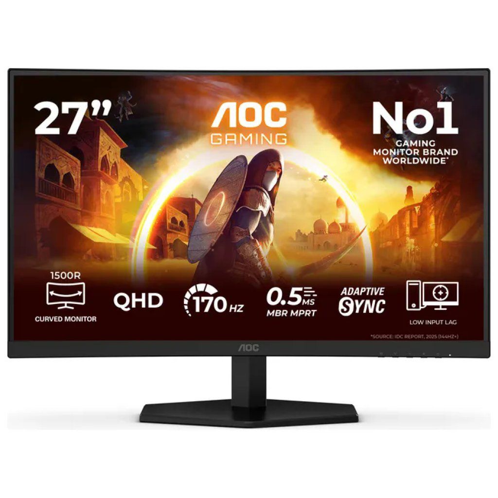 AOC Monitor Gaming Curvo AOC CQ27G42FE 27” WQHD VA HDR10 AOC Monitor Gaming Curvo AOC CQ27G42FE 27” WQHD VA HDR10