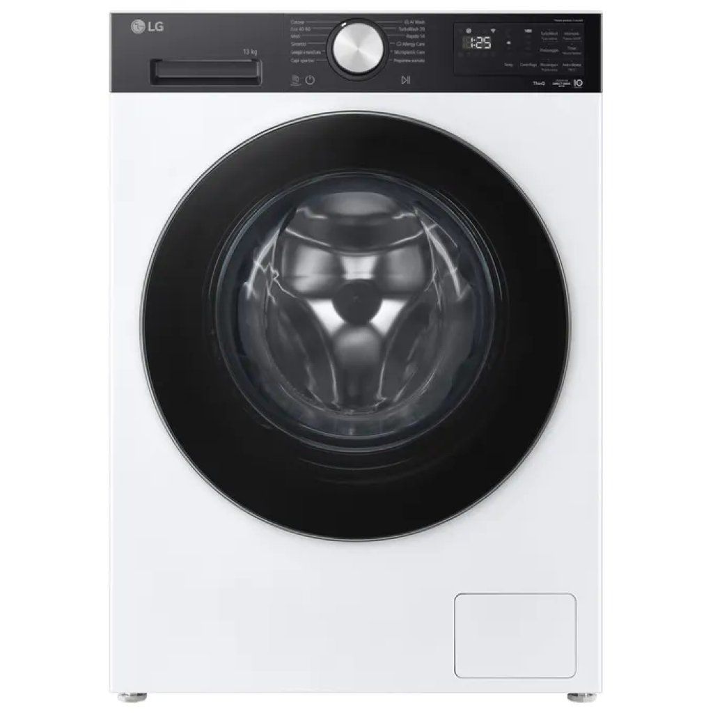 LG Lavatrice LG F4NX5013TKC Serie NX5, 13 kg, 1400 giri, Classe A -40%, AI DD e TurboWash 360 LG Lavatrice LG F4NX5013TKC Serie NX5, 13 kg, 1400 giri, Classe A -40%, AI DD e TurboWash 360
