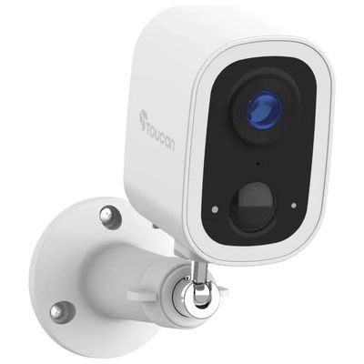 Toucan TWC400S S4 Telecamera di Sicurezza Wi-Fi 2K da Esterno, Nero Toucan TWC400S S4 Telecamera di Sicurezza Wi-Fi 2K da Esterno, Nero