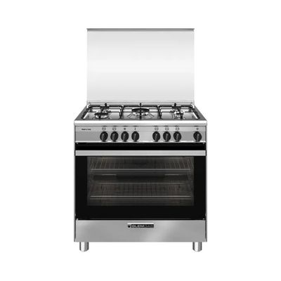 GLEM GAS Glem SA865MI6 Cucina elettrica con forno multifunzione, 60×80×90 cm, inox