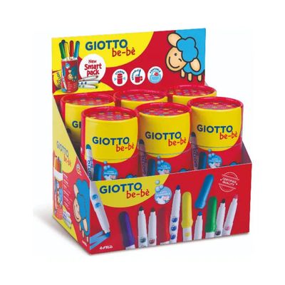 Giotto F469500 Pennarelli per bambini, 10 colori, punta 5 mm