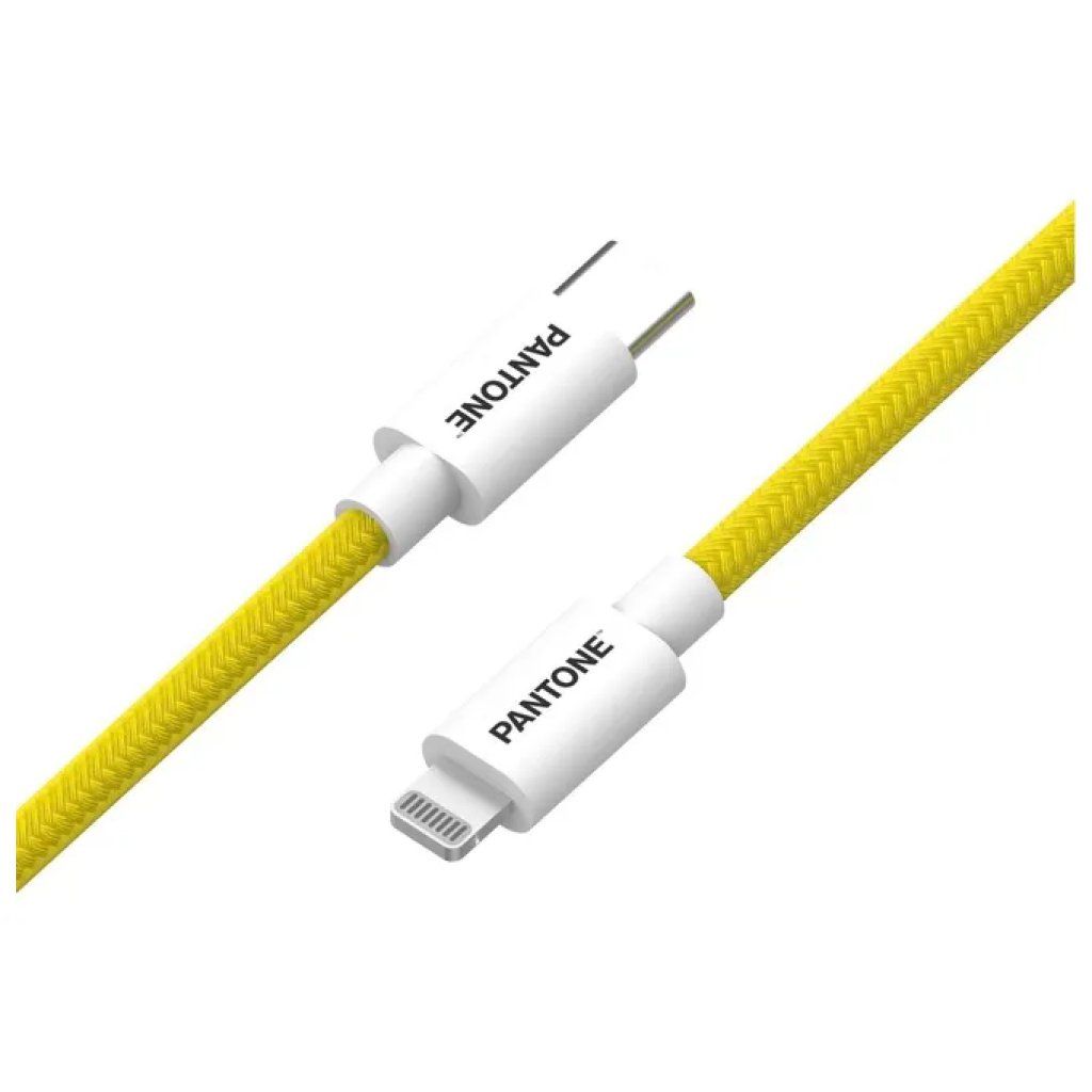 Pantone Cavo USB-C a Lightning 1,5 m Giallo
