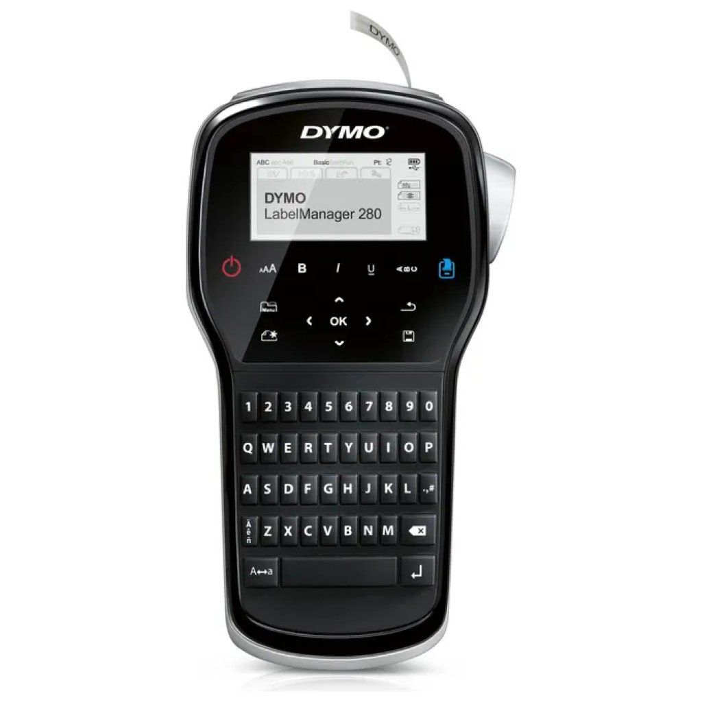 DYMO LabelManager 280 – Etichettatrice Portatile QWERTY USB DYMO LabelManager 280 – Etichettatrice Portatile QWERTY USB